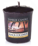 Yankee Candle Black Coconut 49 g votivní svíčka