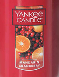 Yankee Candle Mandarin Cranberry 22 g - Crumble vosk