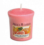 Price´s Candles Pink Grapefruit 55 g votivní svíčka
