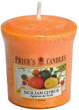 Price´s Candles Sicilian Citrus 55 g votivní svíčka