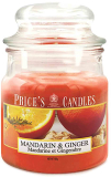 Price´s Candles Mandarin & Ginger 100 g vonná svíčka
