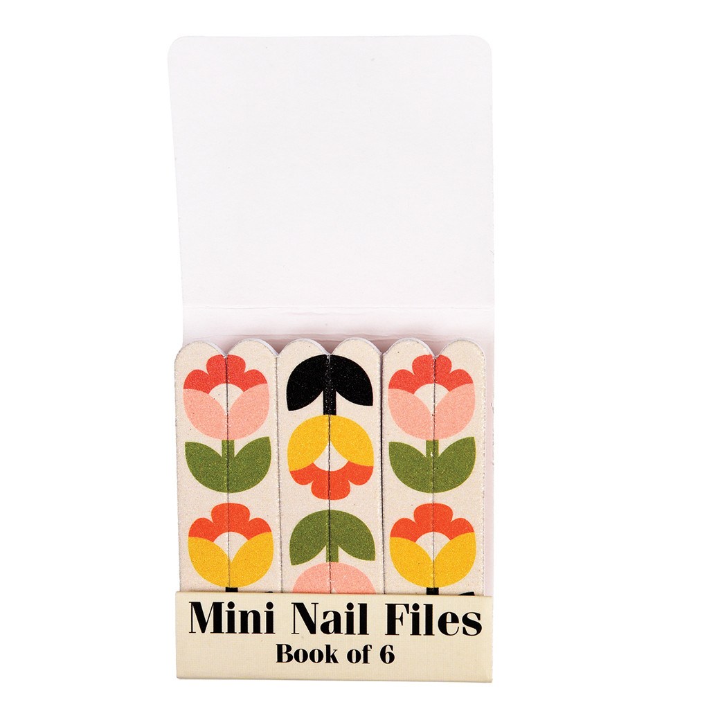 SET 6 malých pilníčků na nehty Rex London Tulip Bloom