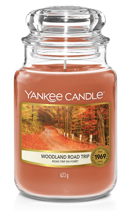 Yankee Candle Woodland Road Trip 623 g vonná svíčka