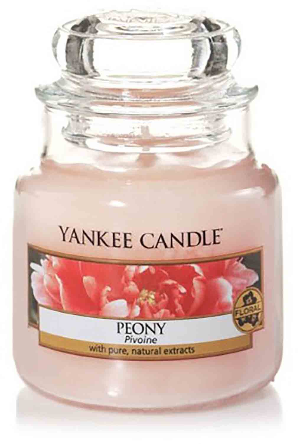 Yankee Candle Peony 104 g vonná svíčka