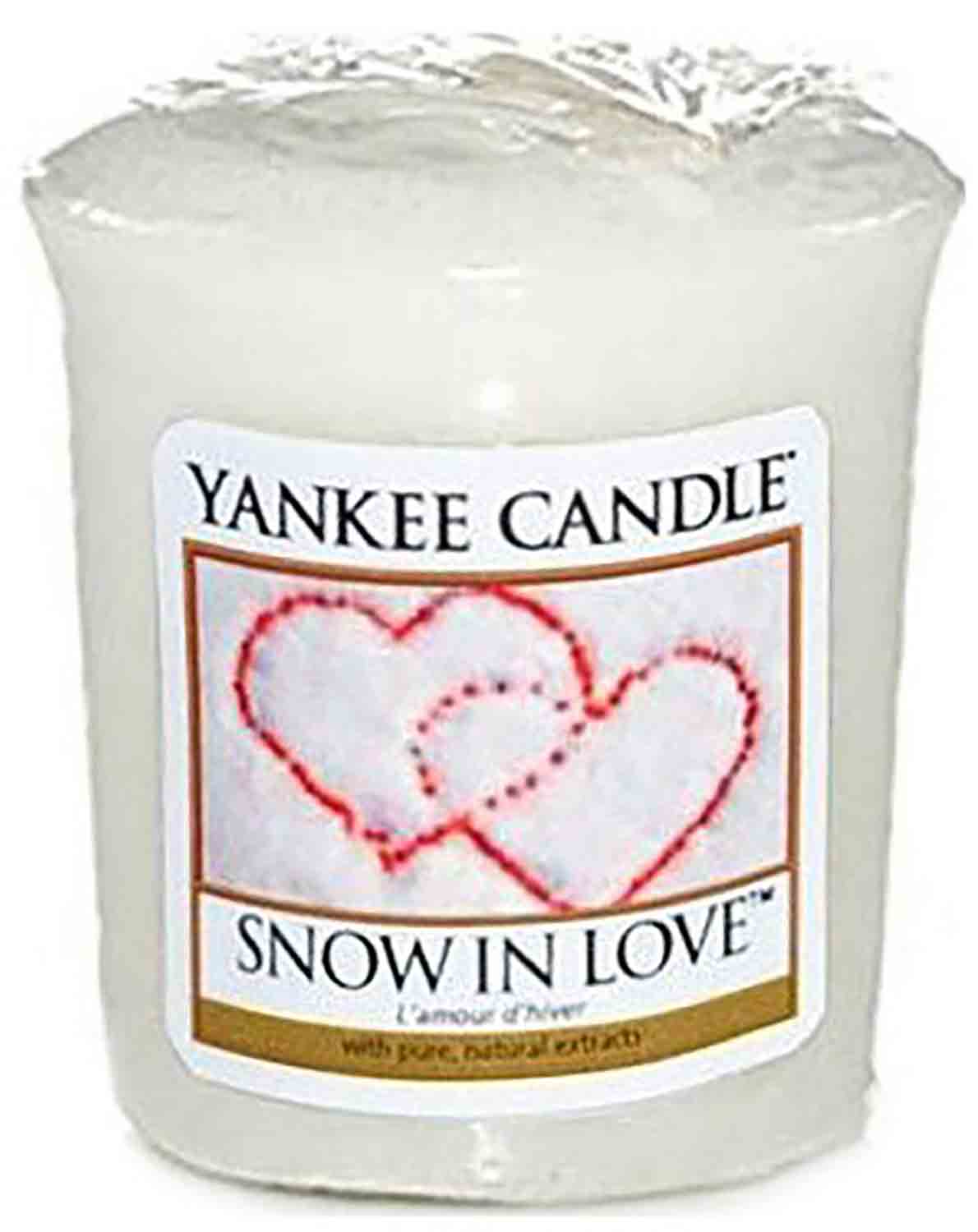 Yankee Candle Snow In Love 49 g votivní svíčka