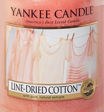 Yankee Candle Line-Dried Cotton USA 22 g Crumble vosk