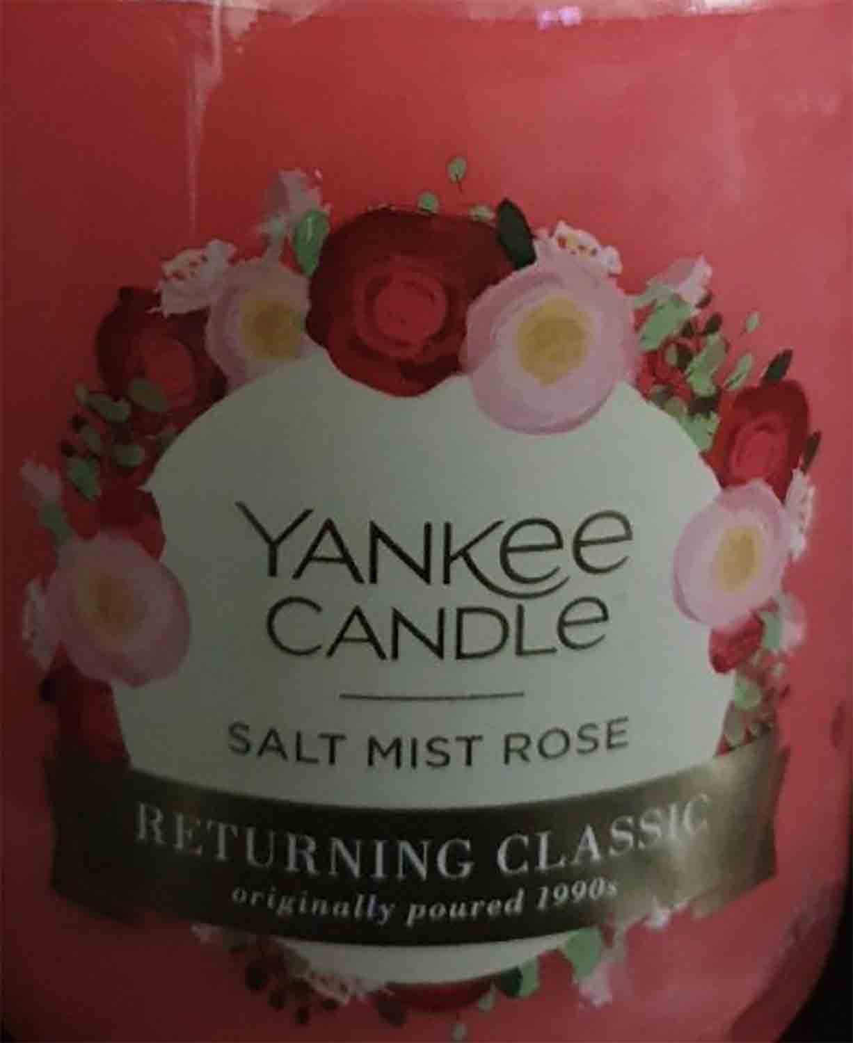 Yankee Candle Salt Mist Rose 22g - Crumble vosk
