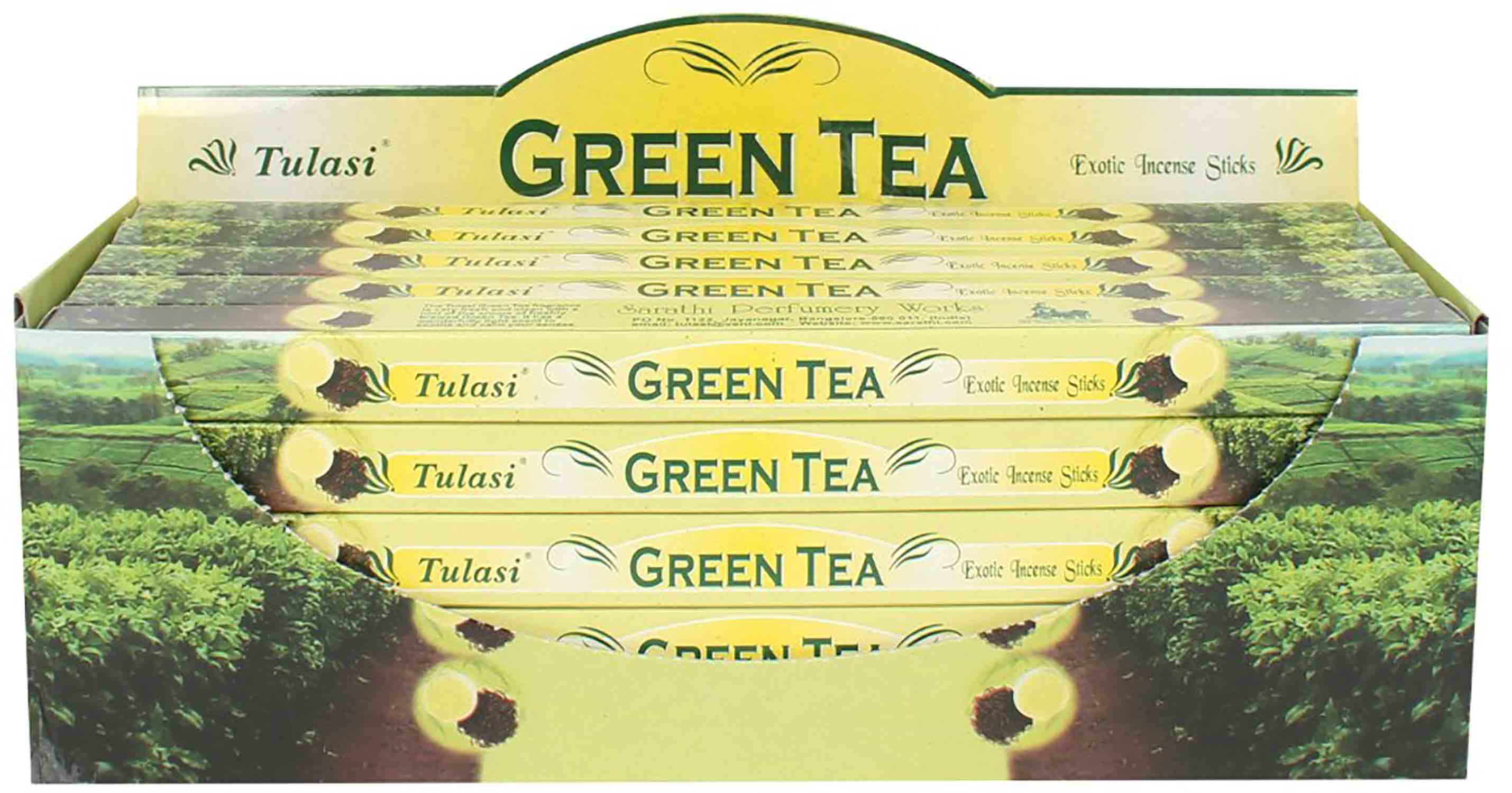 Tulasi Green Tea 25 kusů vonné tyčinky