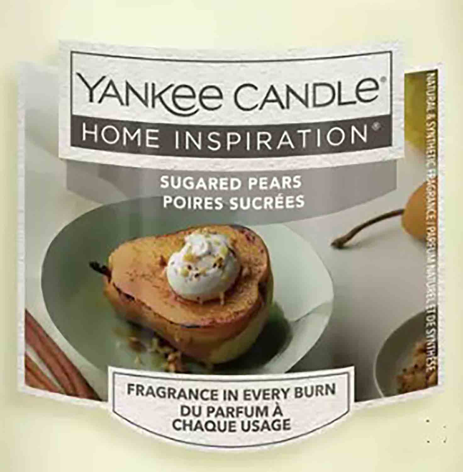 Yankee Candle Sugared Pears USA 22 g - Crumble vosk