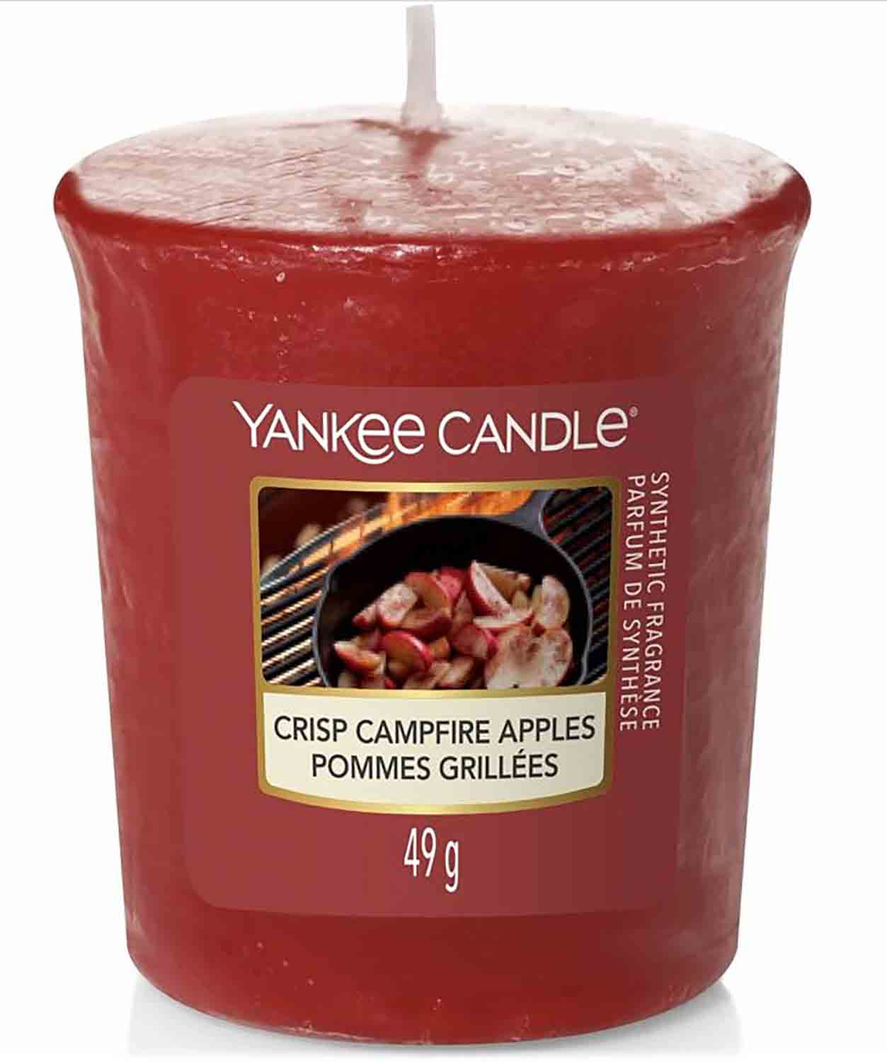 Yankee Candle Crisp Campfire Apples 49 g votivní svíčka