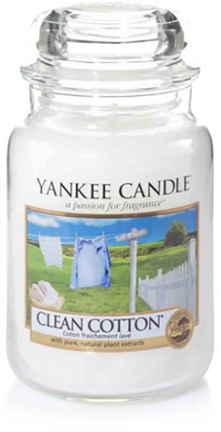 Yankee Candle Clean Cotton 623 g Assorted