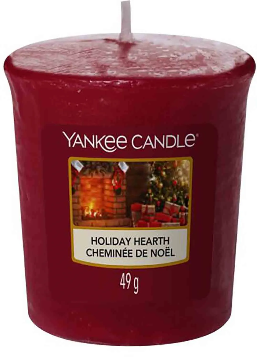 Yankee Candle Holiday Hearth 49 g votivní svíčka