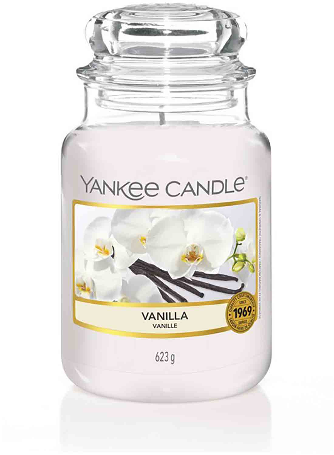 Yankee Candle Vanilla 623 g vonná svíčka