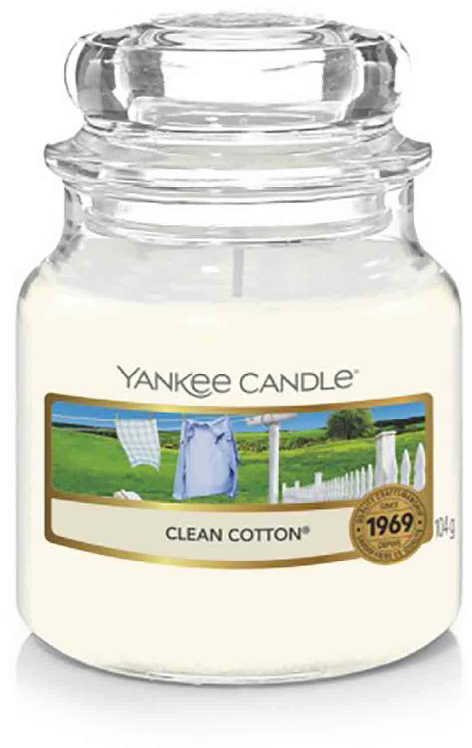 Yankee Candle Clean Cotton 104g Assorted