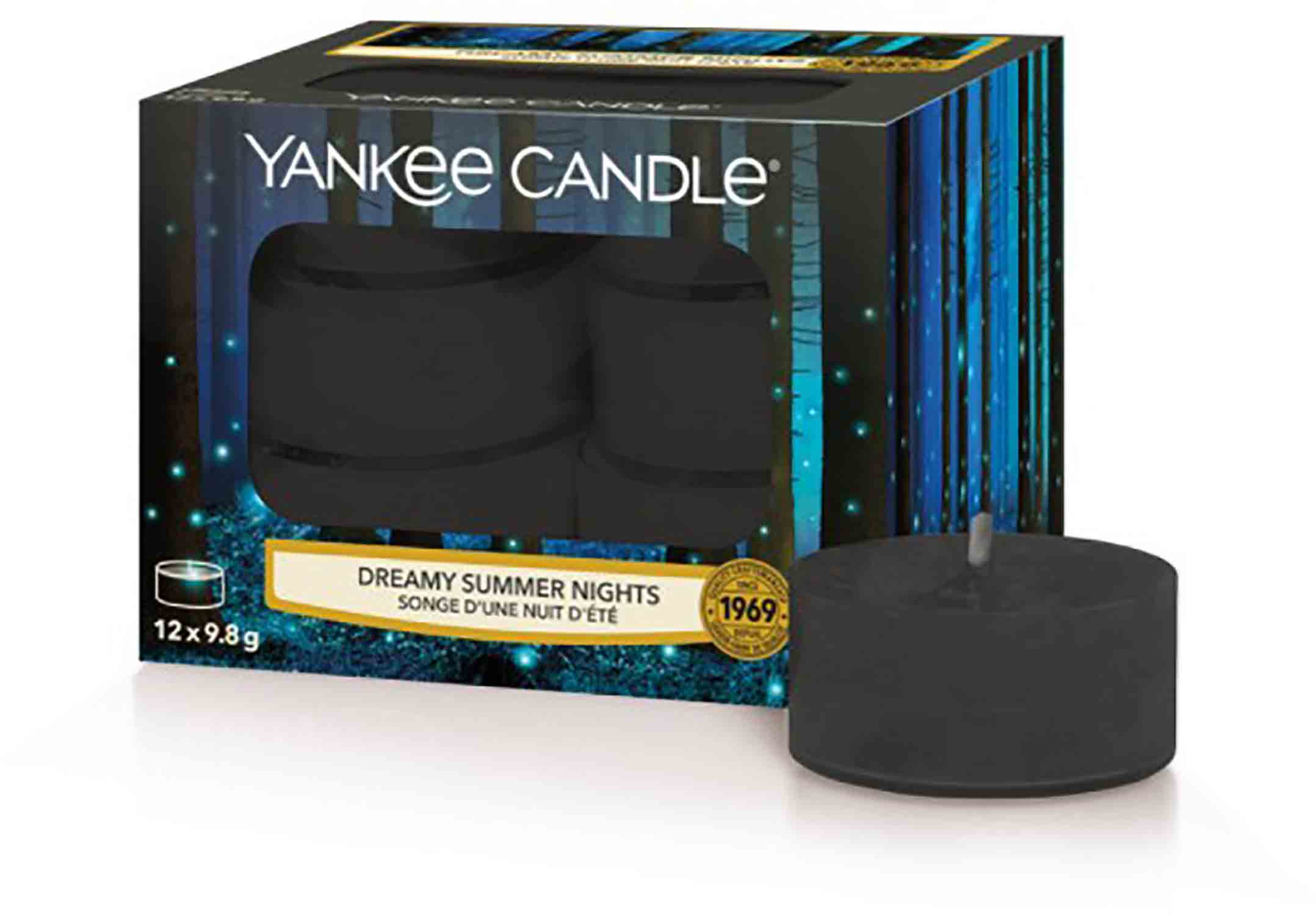 Yankee Candle Dreamy Summer Nights - 12 kusů čajové svíčky
