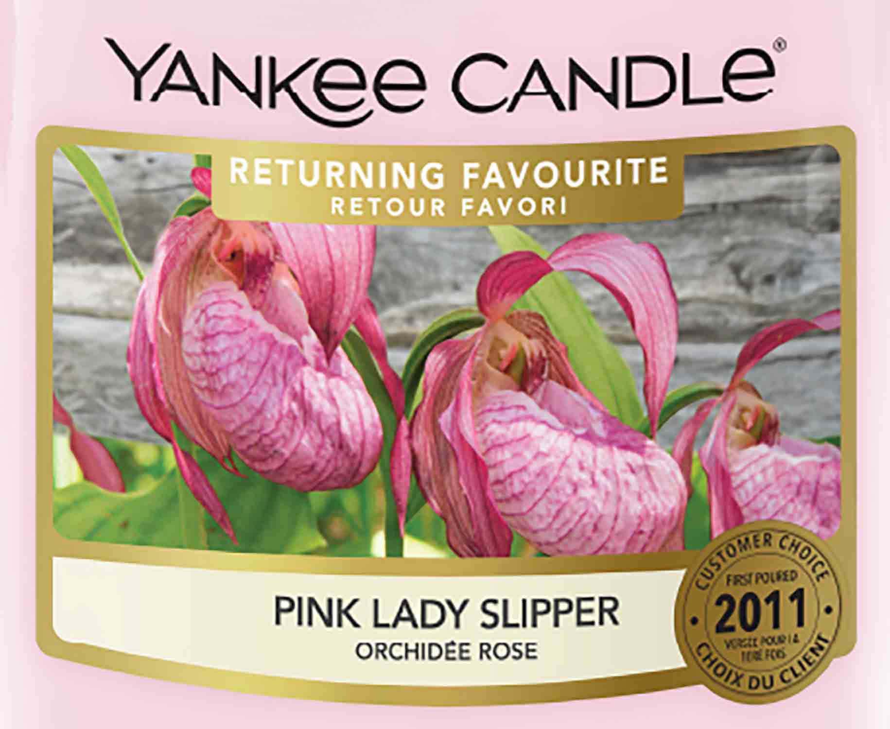 Yankee Candle Pink Lady Slipper 22g - Crumble vosk