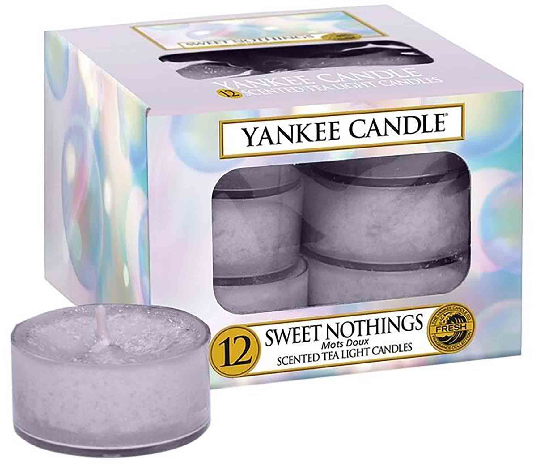Yankee Candle Sweet Nothings - 12 kusů čajové svíčky