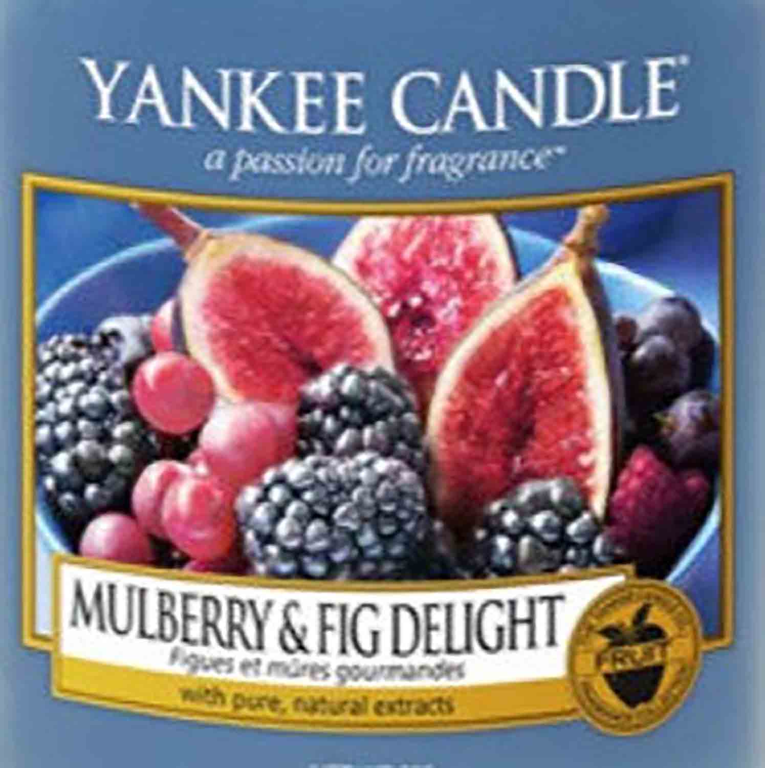 Yankee Candle Mulberry & Fig Delight 22g - Crumble vosk