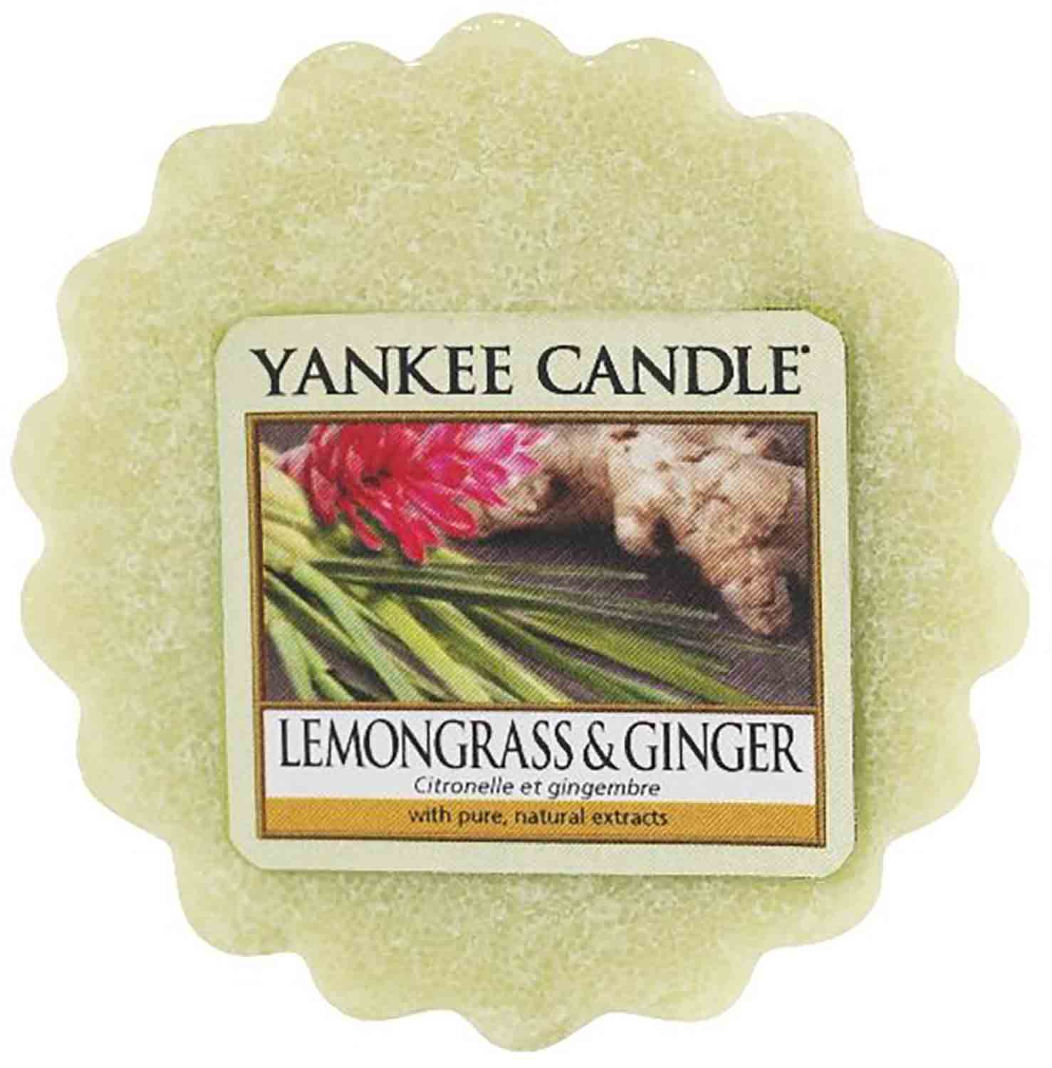Vonný vosk Yankee Candle Lemongrass & Ginger 22g