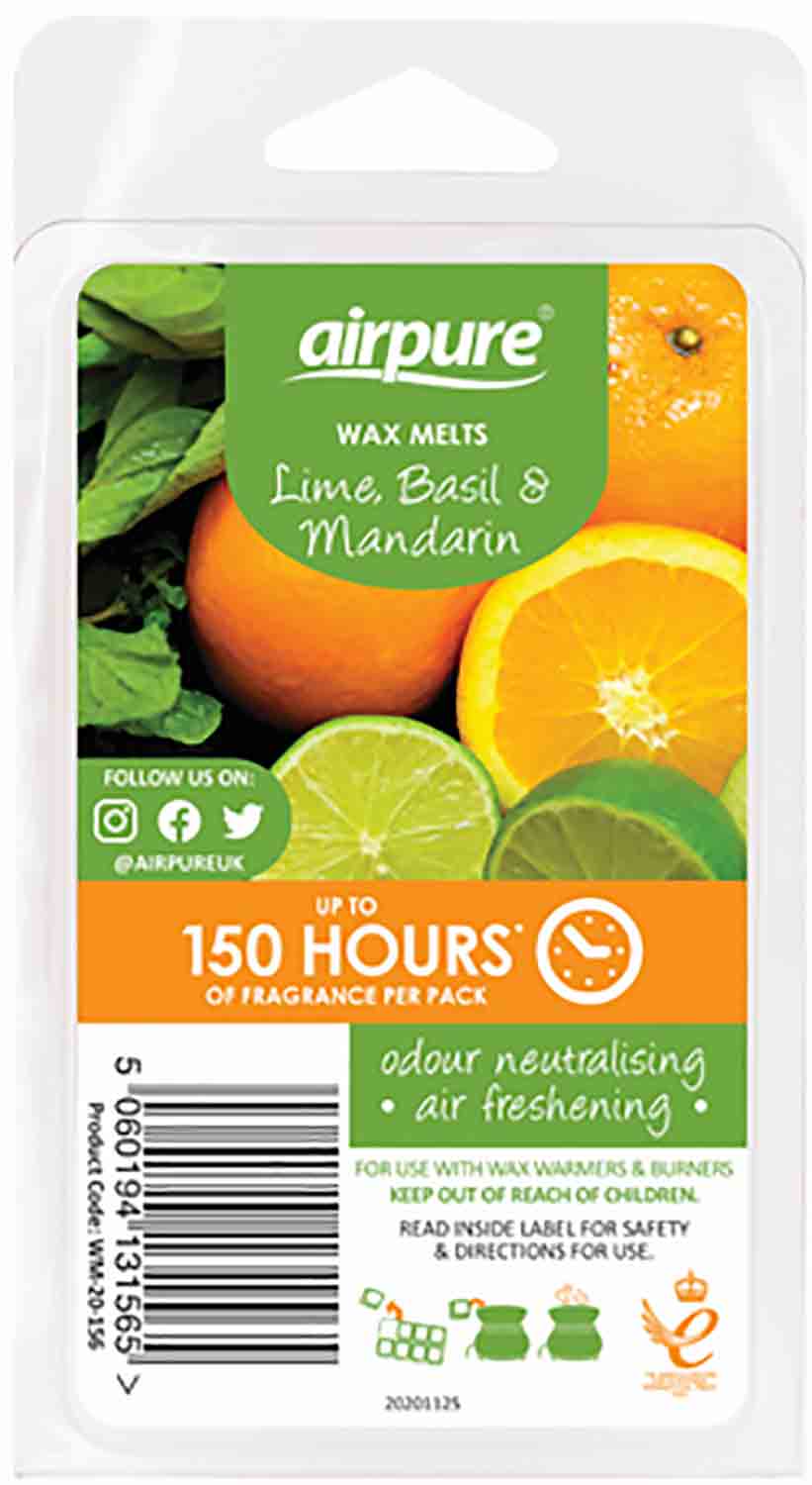 Vonný vosk AirPure Lime Basil & Mandarin 68 g