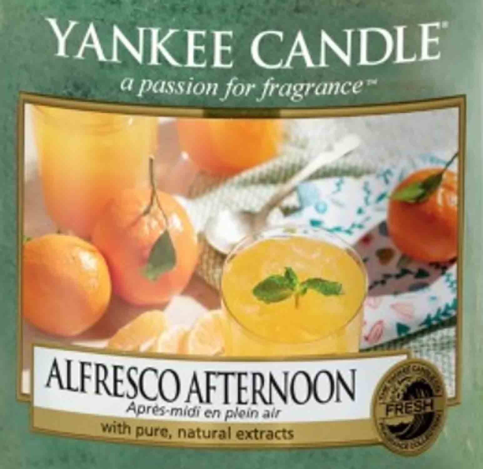 Crumble vosk Yankee Candle Alfresco Afternoon 22g