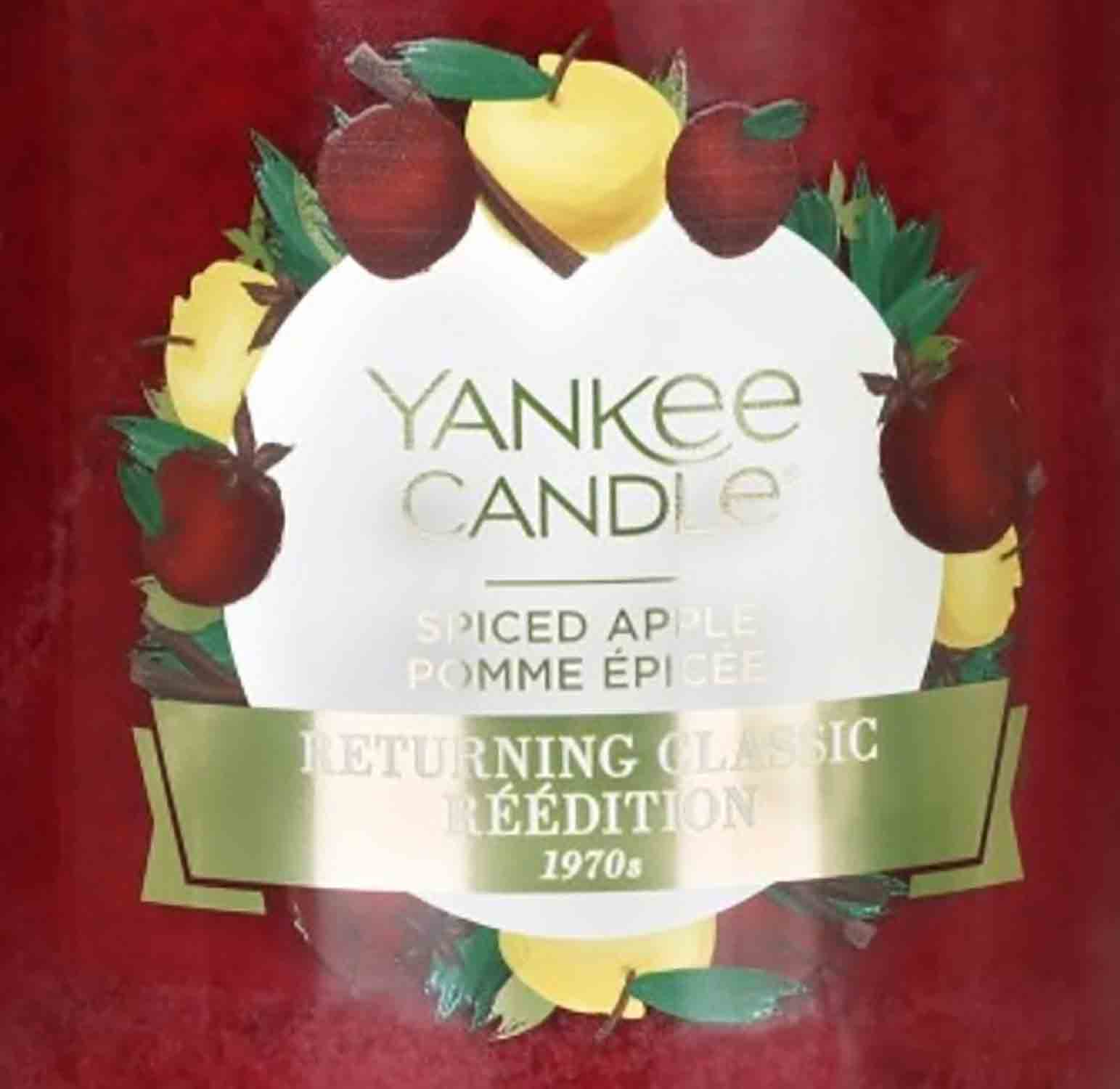 Yankee Candle Spiced Apple 22 g - Crumble vosk