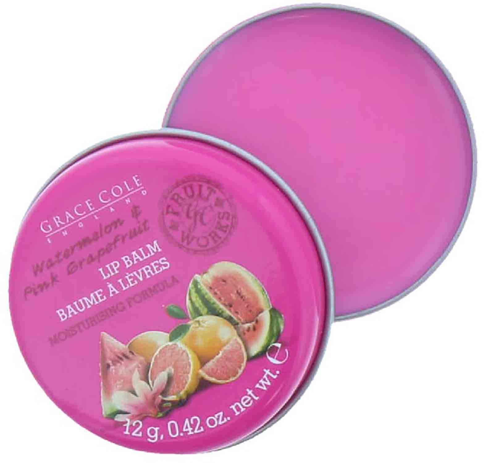 Grace Cole balzám na rty Pink Grapefruit & Watermelon 12g
