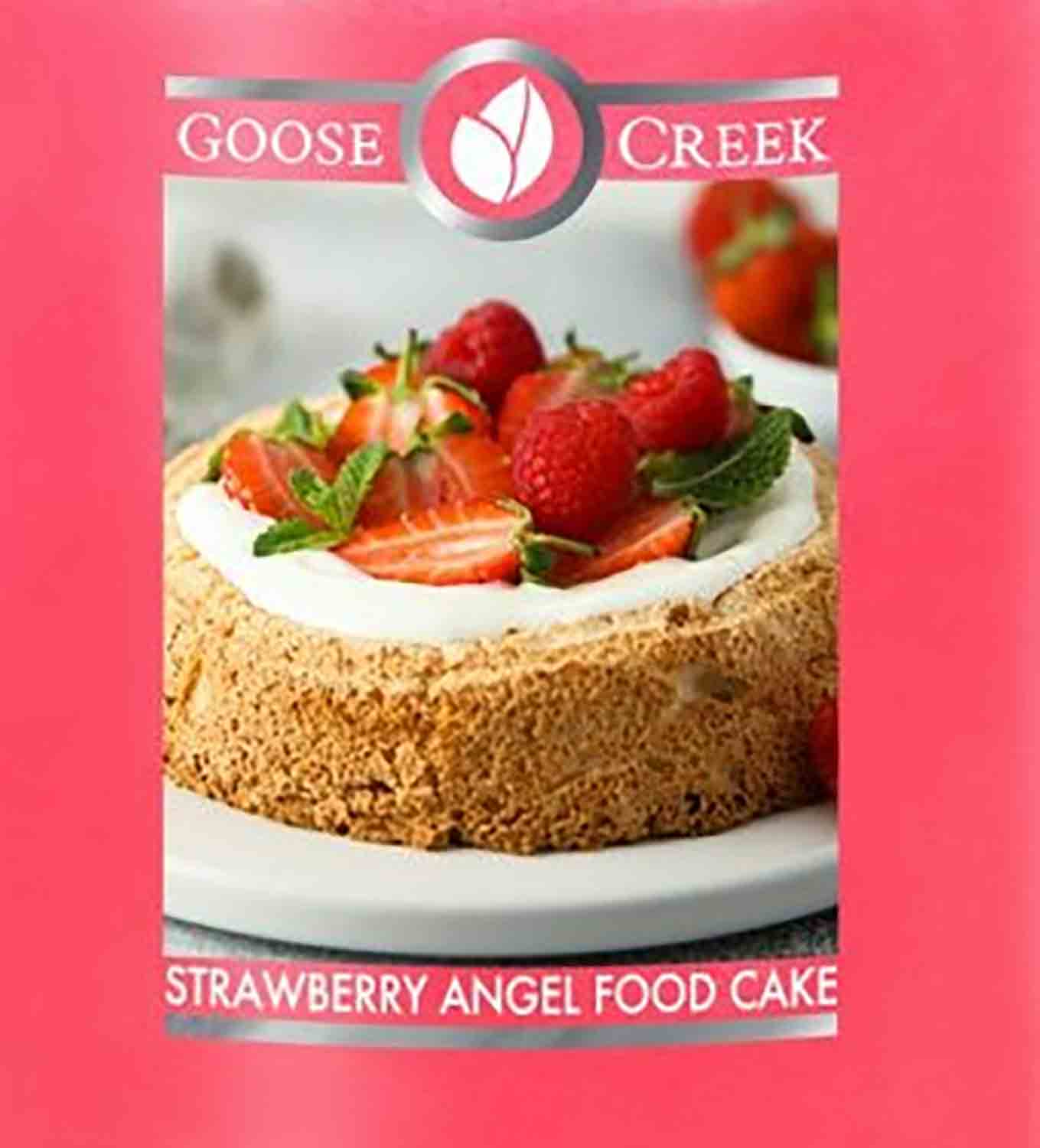 Goose Creek Strawberry Angel Food Cake 22 g - Crumble vosk