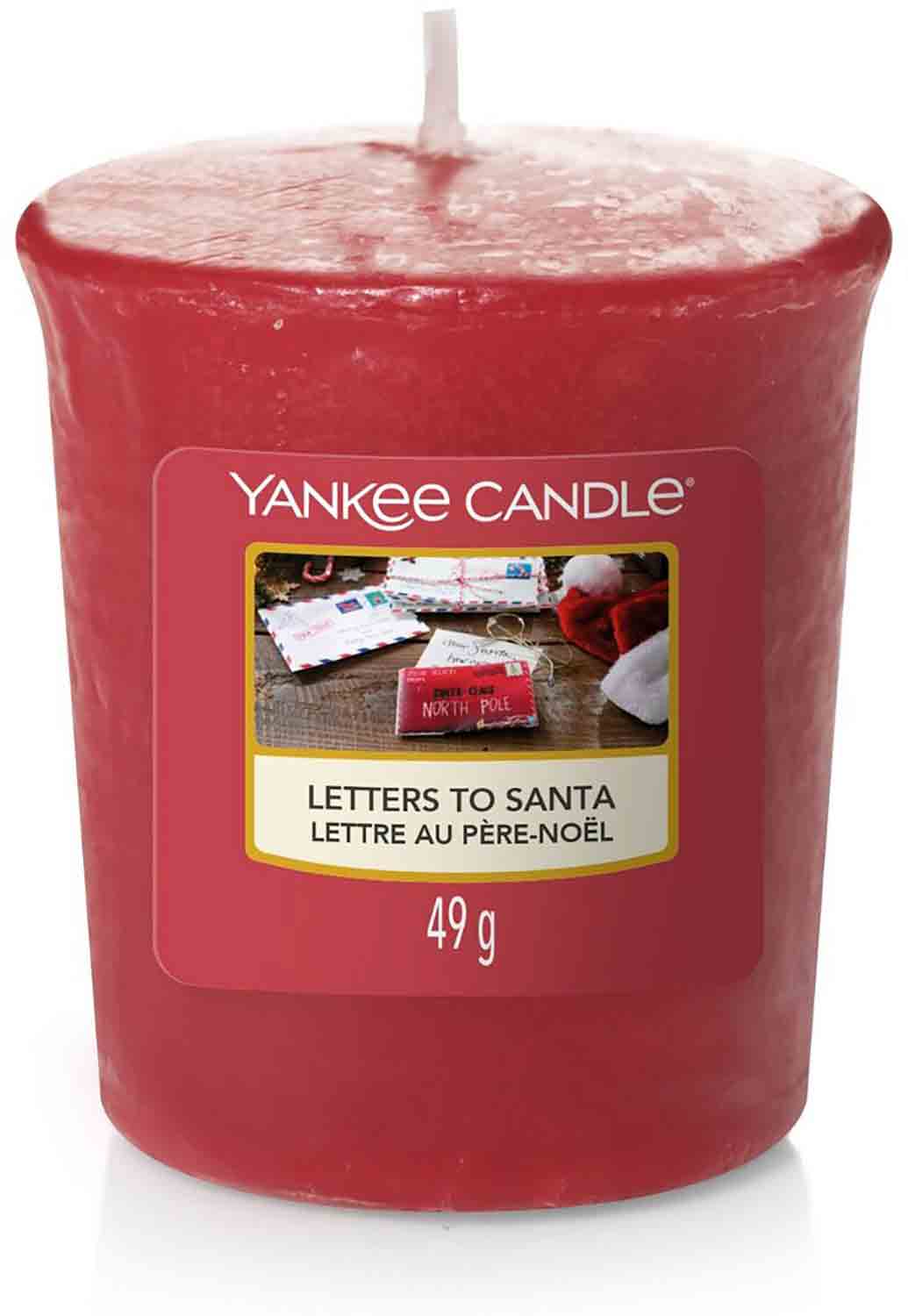 Yankee Candle Letters To Santa 49 g votivní svíčka