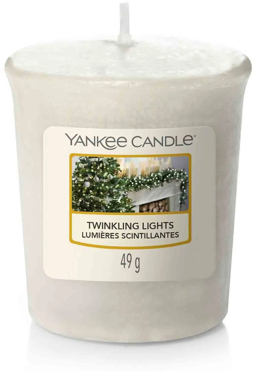 Yankee Candle Twinkling Lights 49 g votivní svíčka