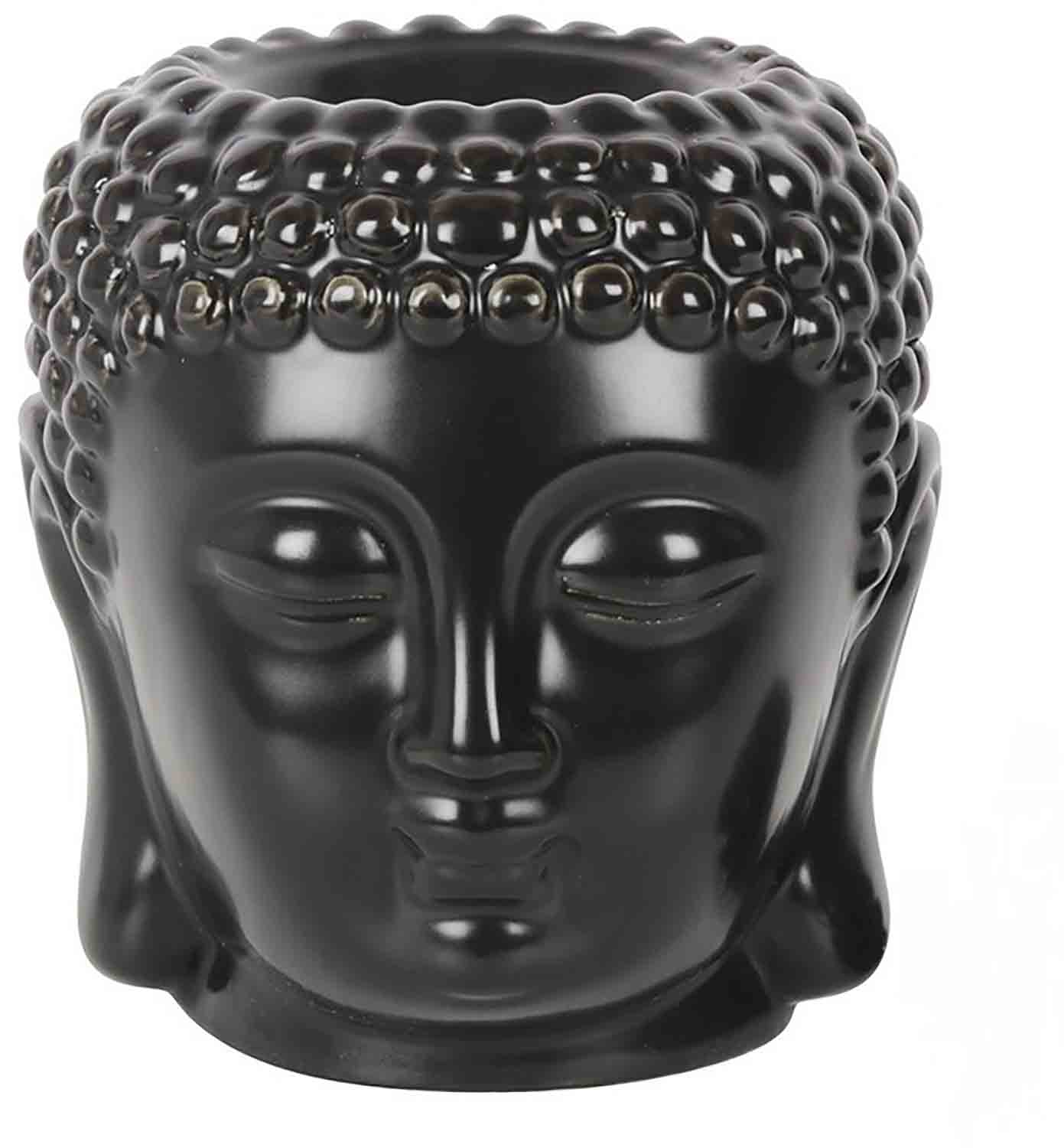 Aromalampa keramická Buddha černá - II.jakost