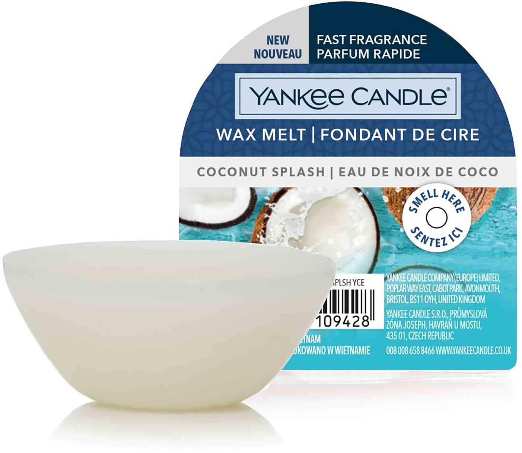 Yankee Candle Coconut Splash 22g vonný vosk