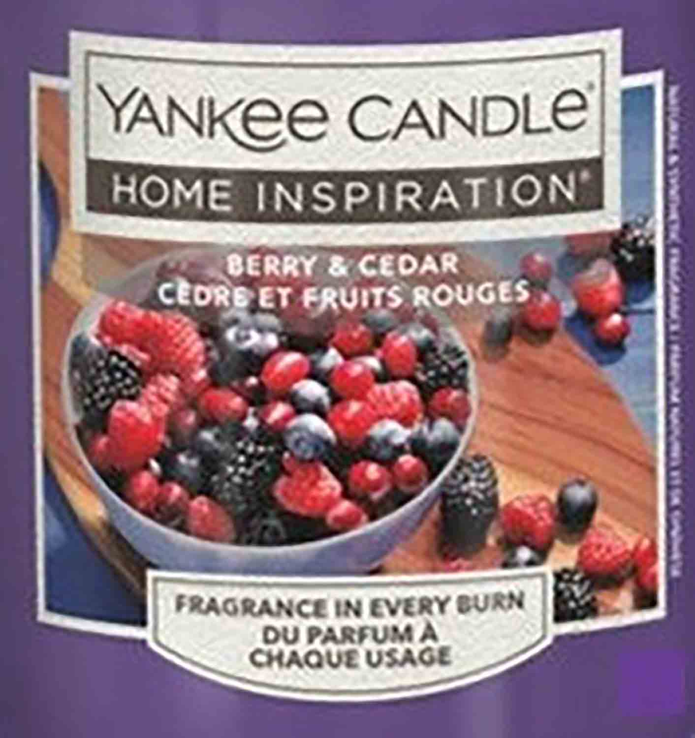 Yankee Candle Berry and Cedar 22 g - Crumble vosk