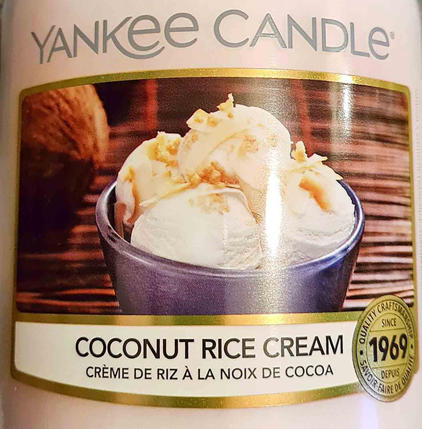 Yankee Candle Coconut Rice Cream 22 g - Crumble vosk