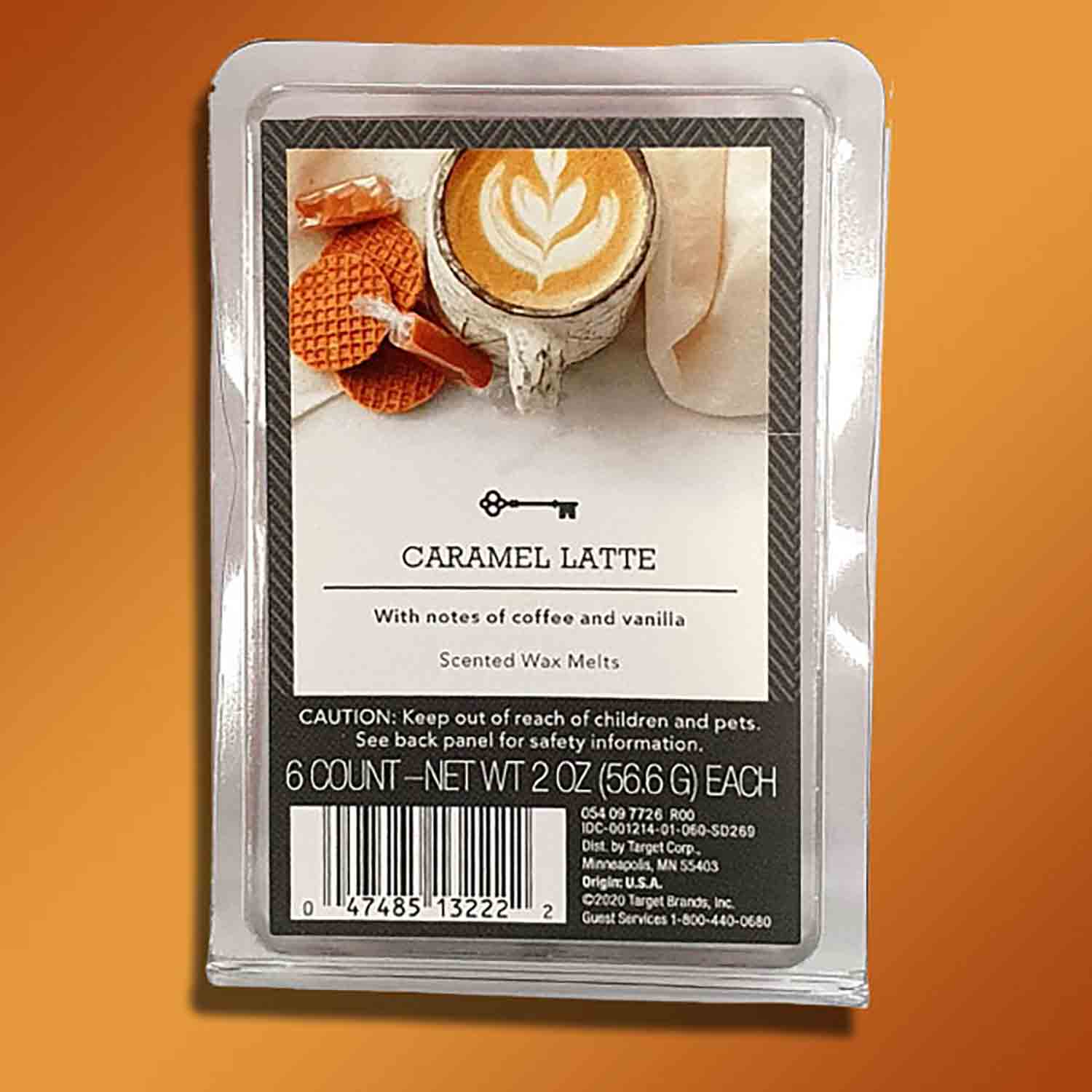 Target USA Caramel Latte vonný vosk 56 g