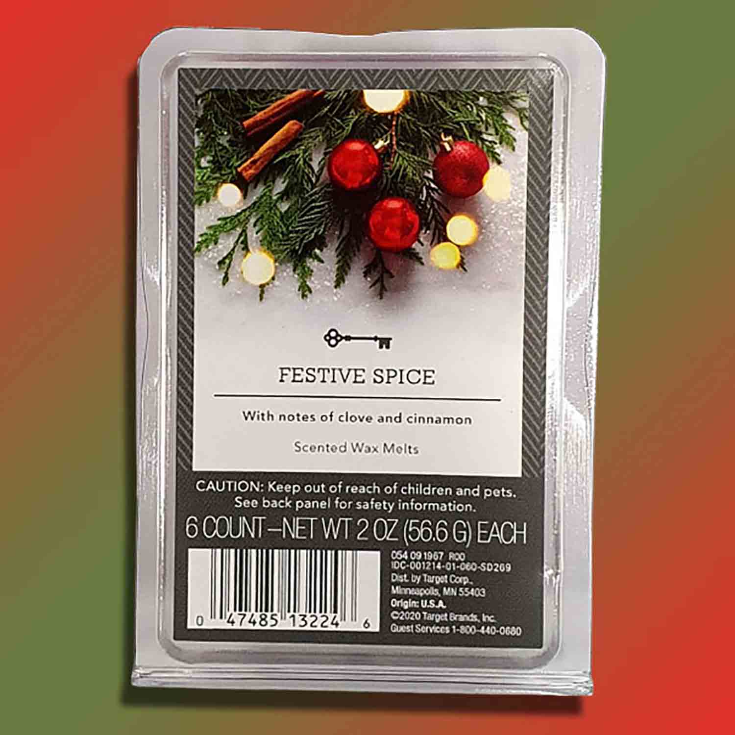 Target USA Festive Spice vonný vosk 56 g