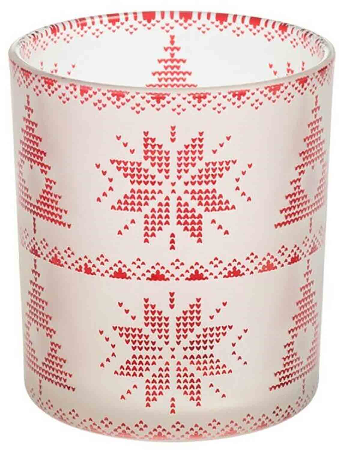 Red Nordic Yankee Candle svícen