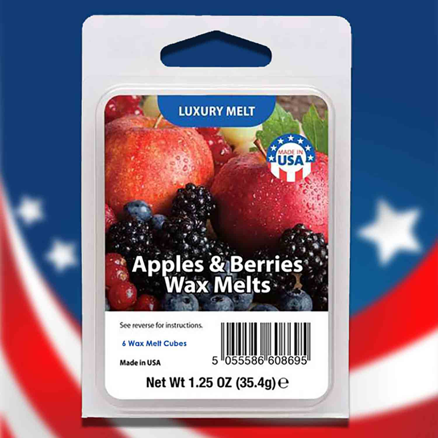Apples & Berries Vonný vosk 6 kusů