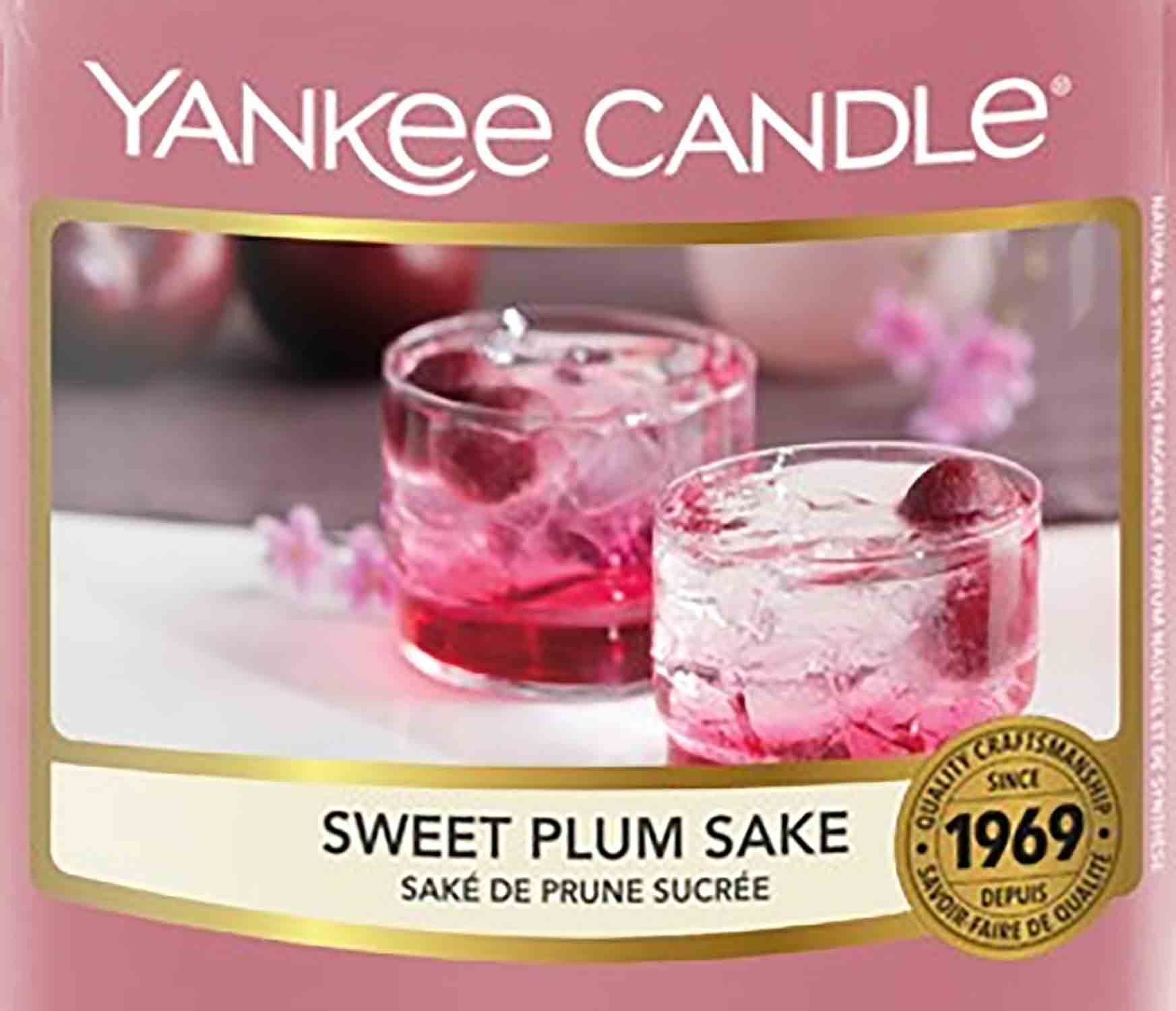 Yankee Candle Sweet Plum Sake 22g - Crumble vosk