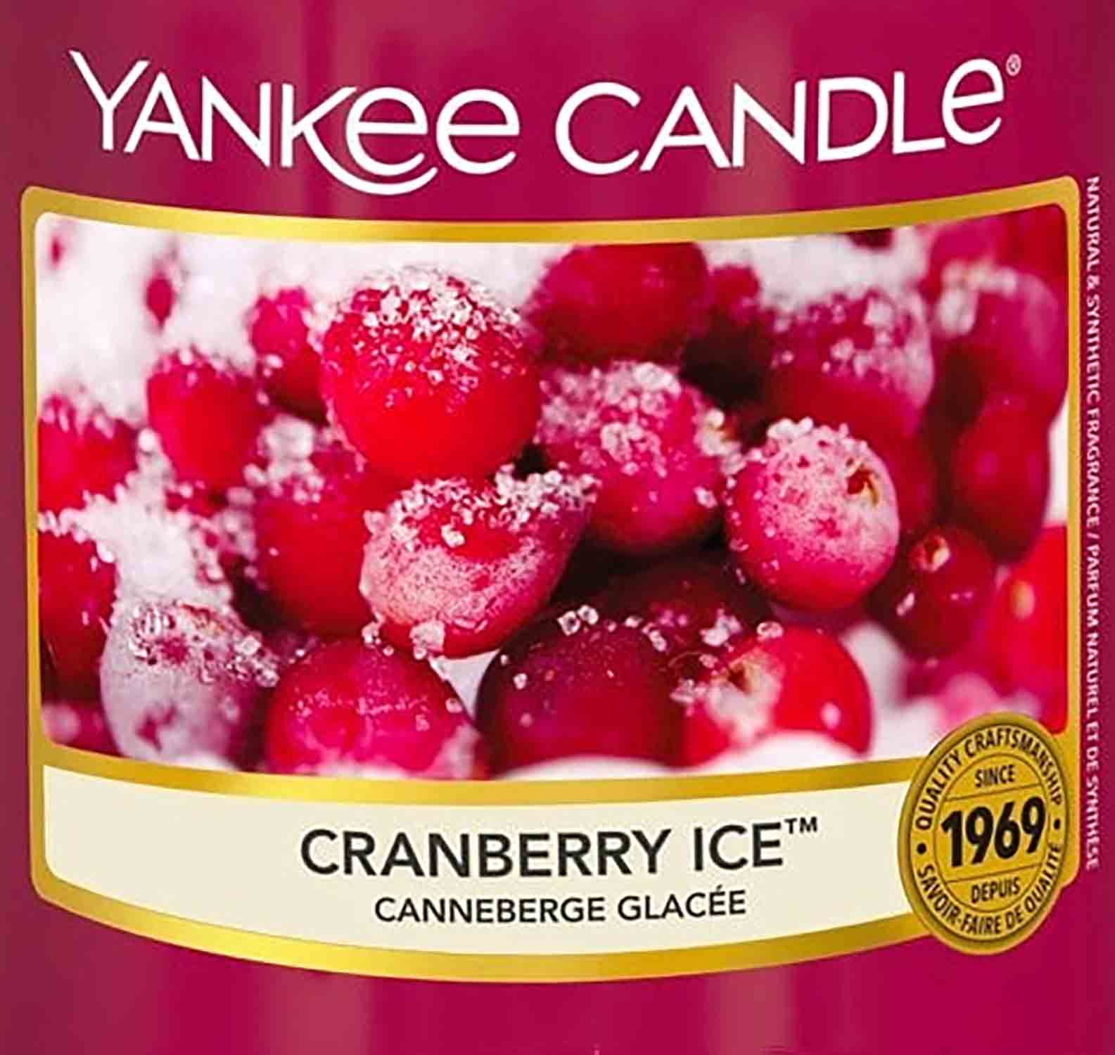 Yankee Candle Cranberry Ice 22g - Crumble vosk