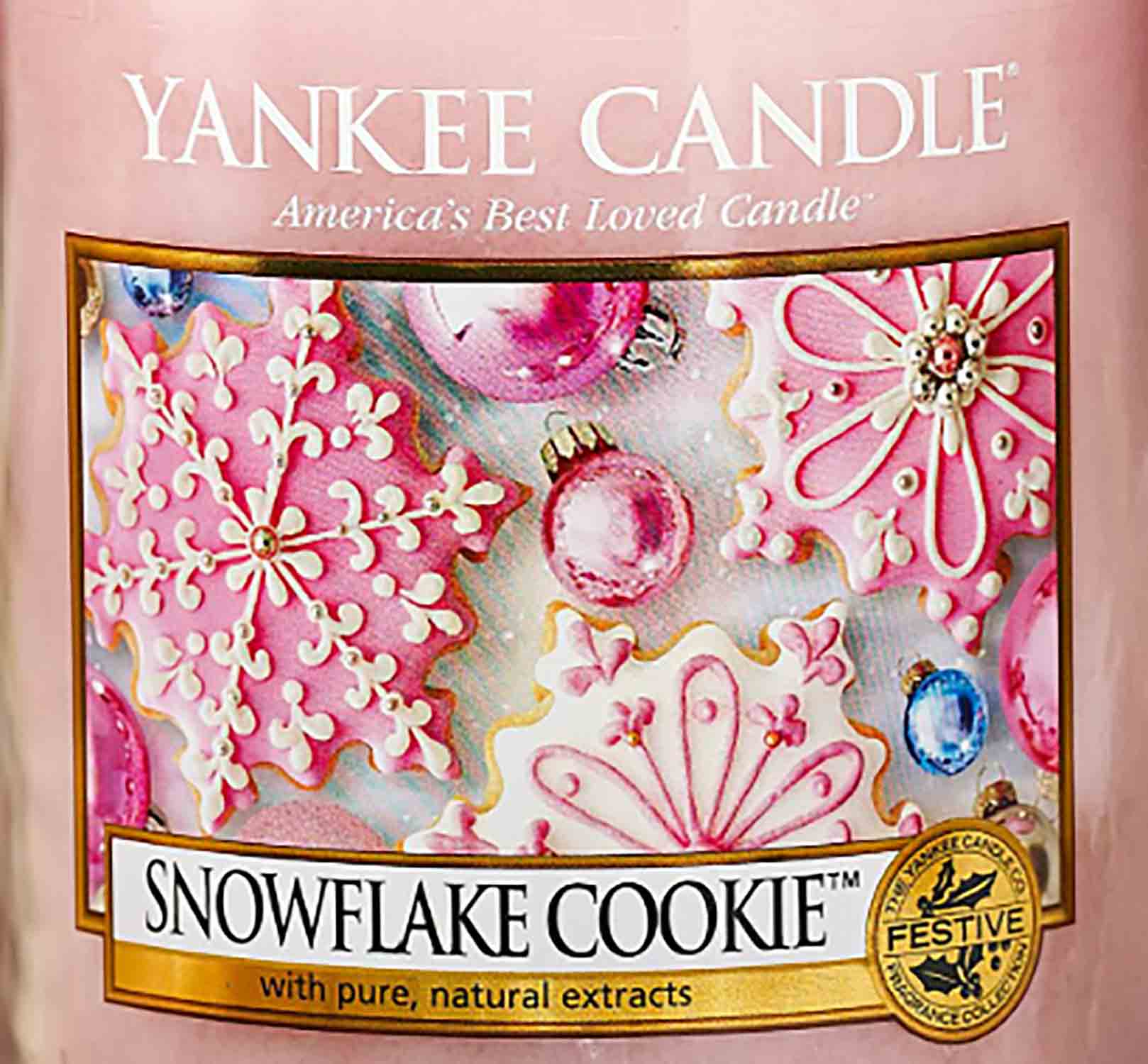 Yankee Candle Snowflake Cookie 22g - Crumble vosk