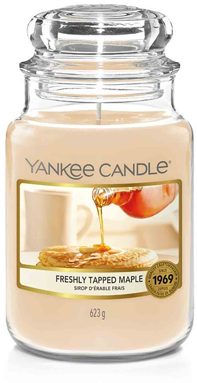 Yankee Candle Freshly Tapped Maple 623g Assorted