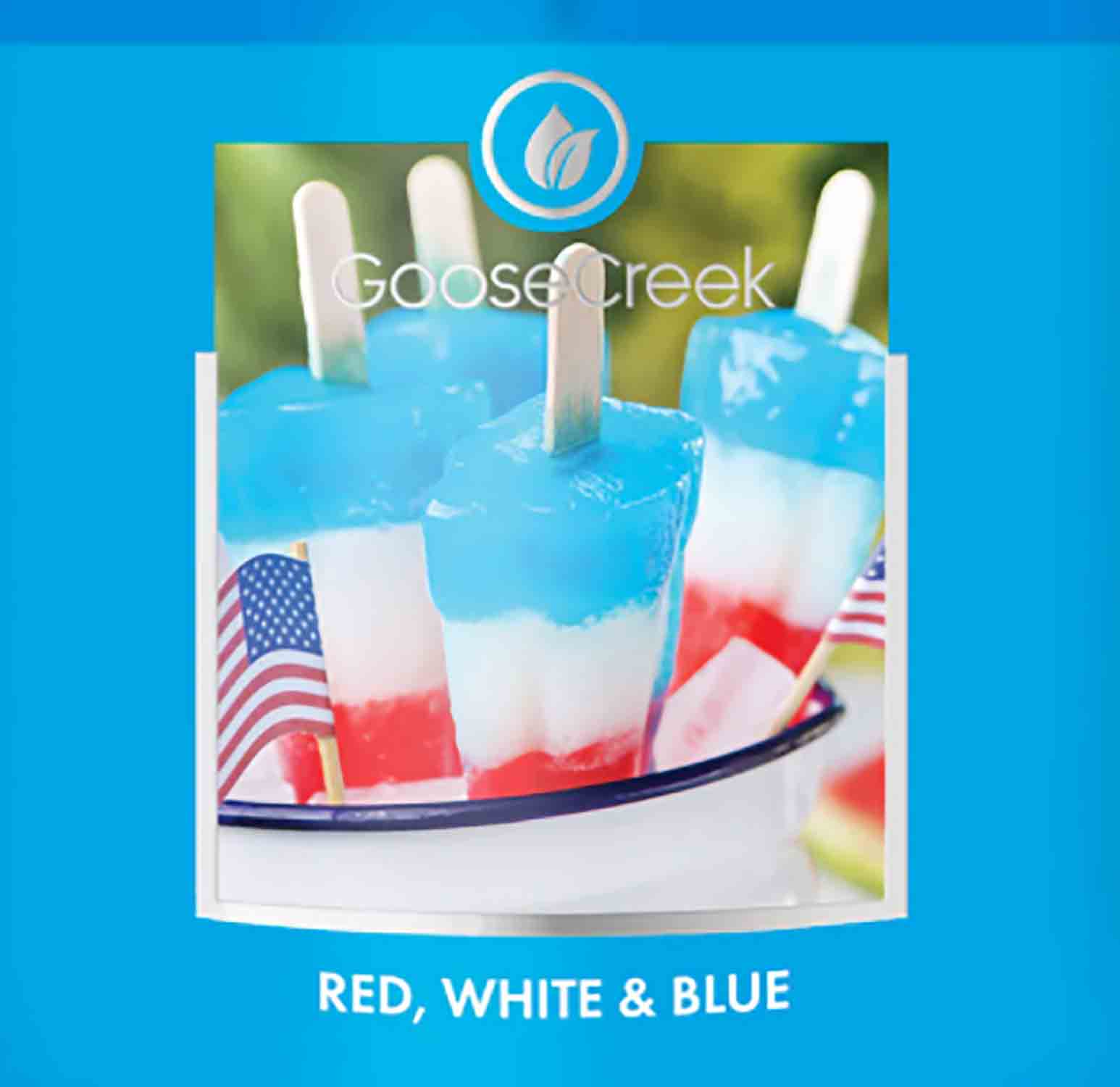 Red, White and Blue Goose Creek 22 g - Crumble vosk