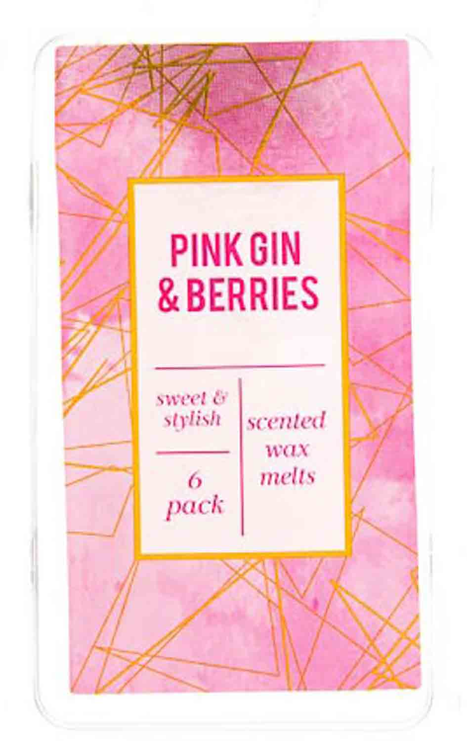 Pink Gin & Berries vonný vosk 6 kusů