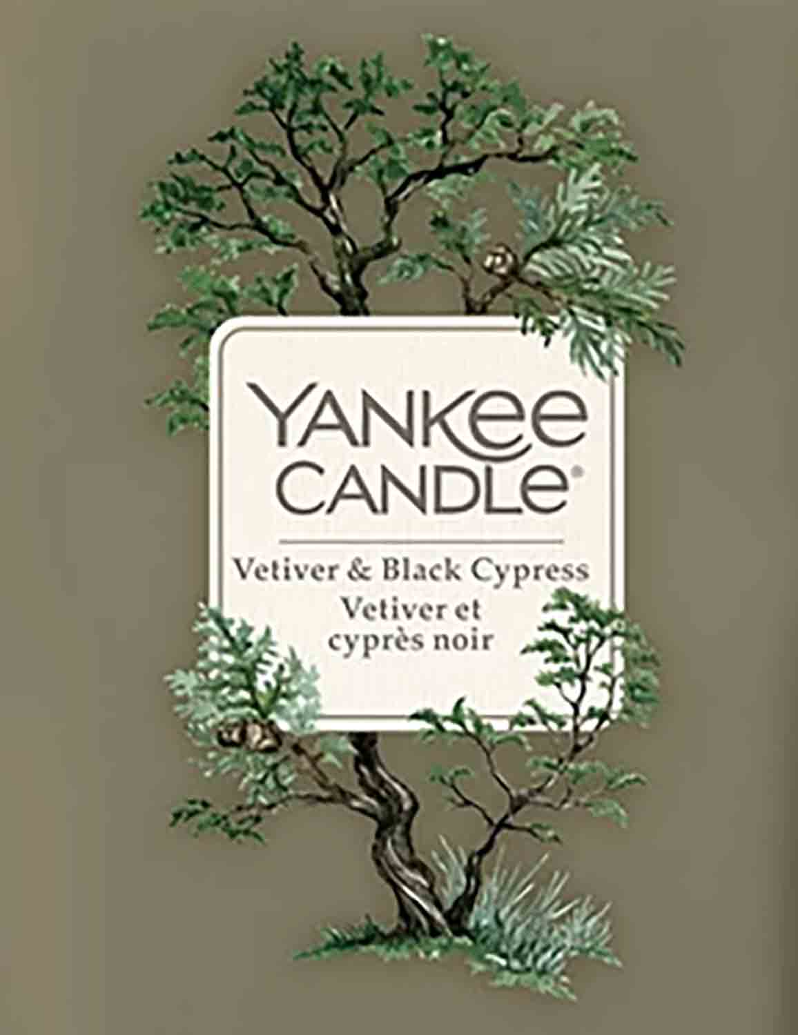 Yankee Candle Vetiver & Black Cypress 22 g - Crumble vosk