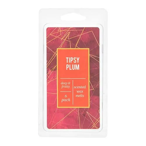 Tipsy Plum vonný vosk 6 kusů
