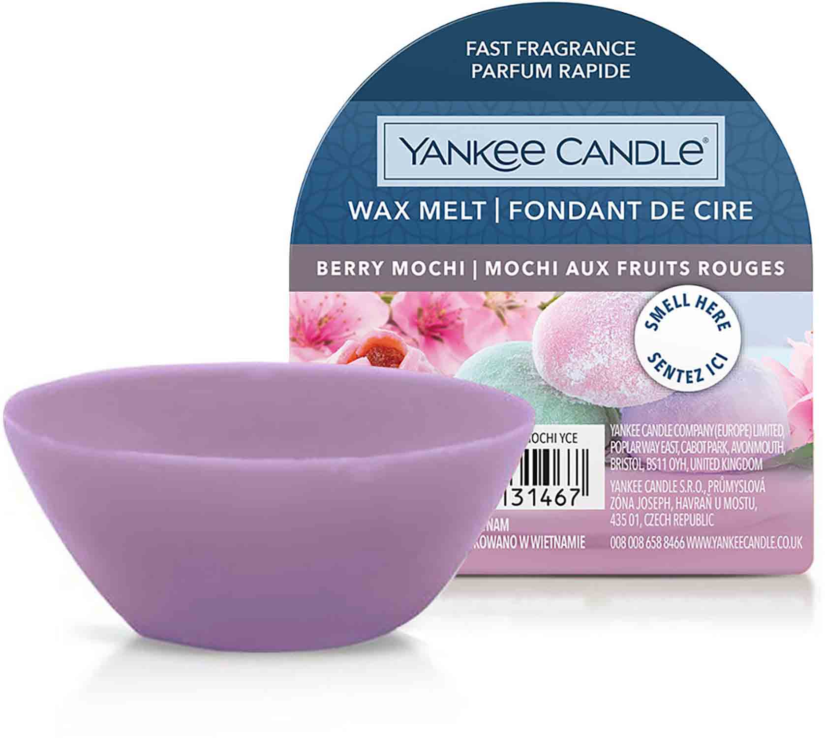 Yankee Candle Berry Mochi 22g vonný vosk