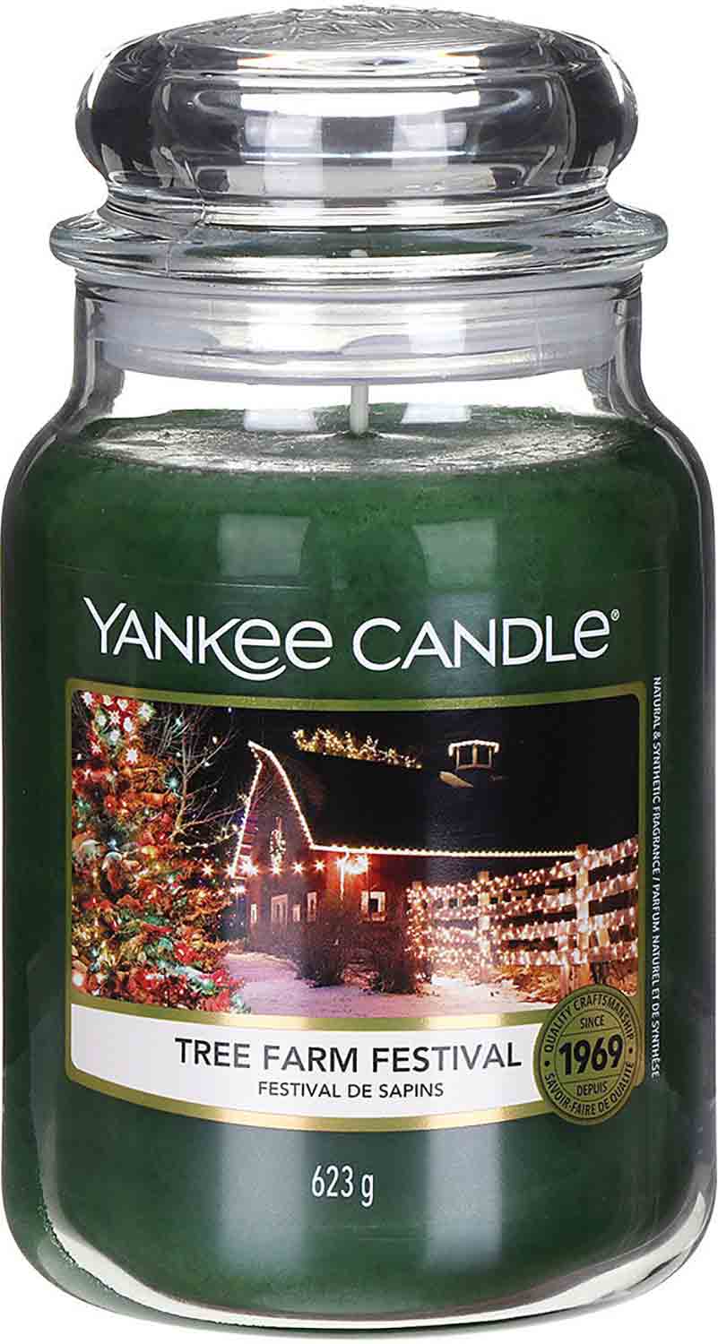 Yankee Candle Tree Farm Festival 623 g vonná svíčka