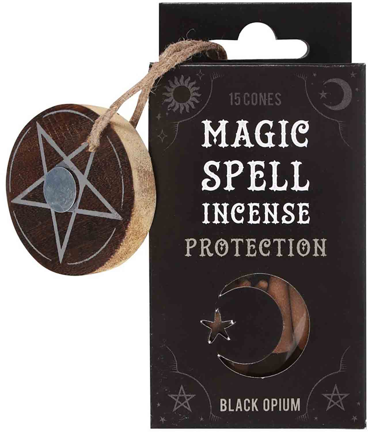 Protection Magic Spell vonné kužely + držák