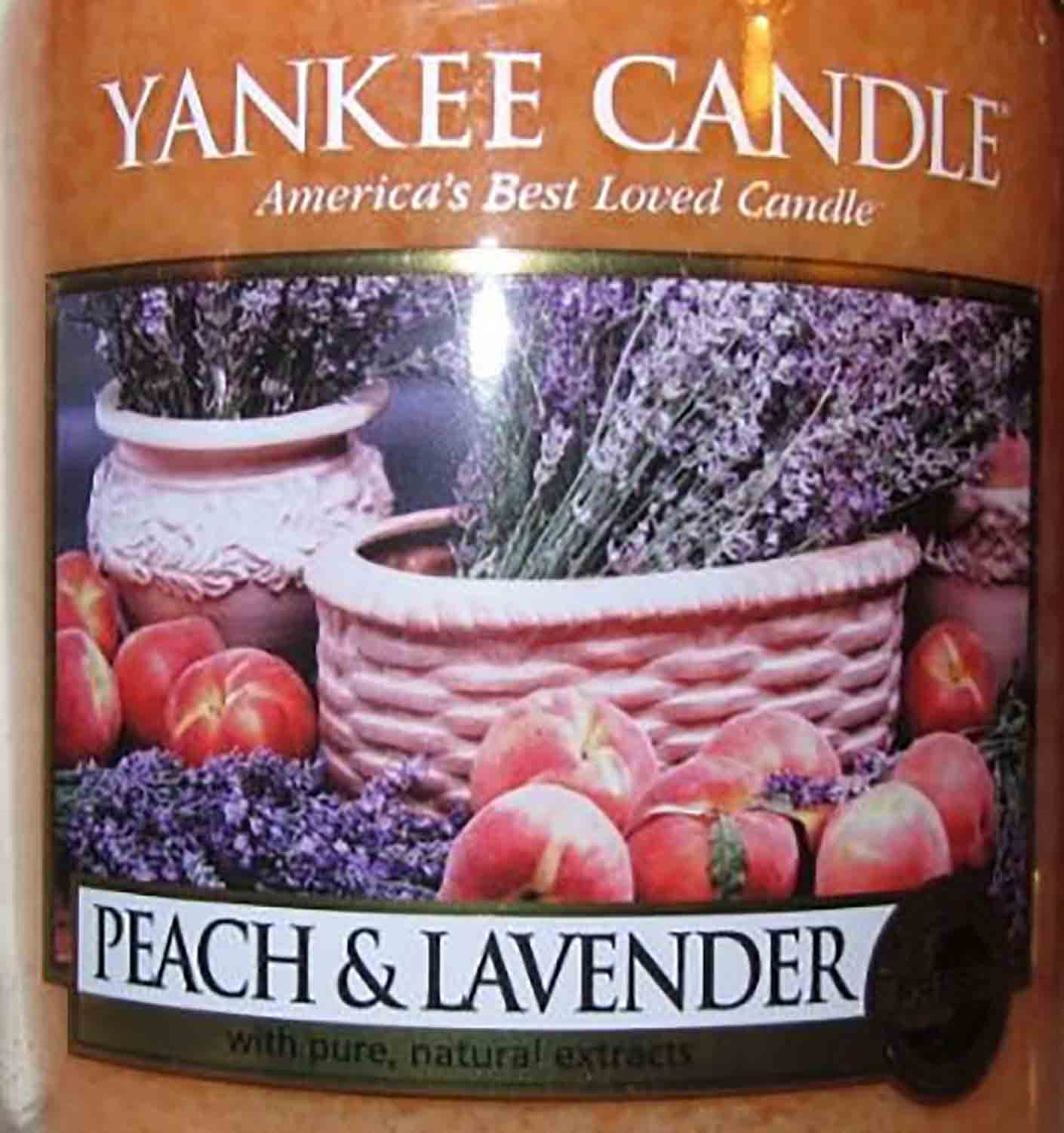 Yankee Candle Peach and Lavender USA 22 g - Crumble vosk